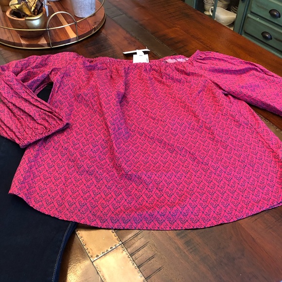 NWT Anthropologie off shoulder top - Picture 4 of 5